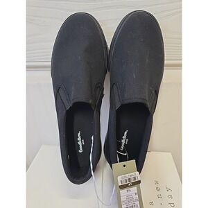 Goodfellow & Co. Philip Twin Gore Slip-on Sneakers size 9.5 Black NEW